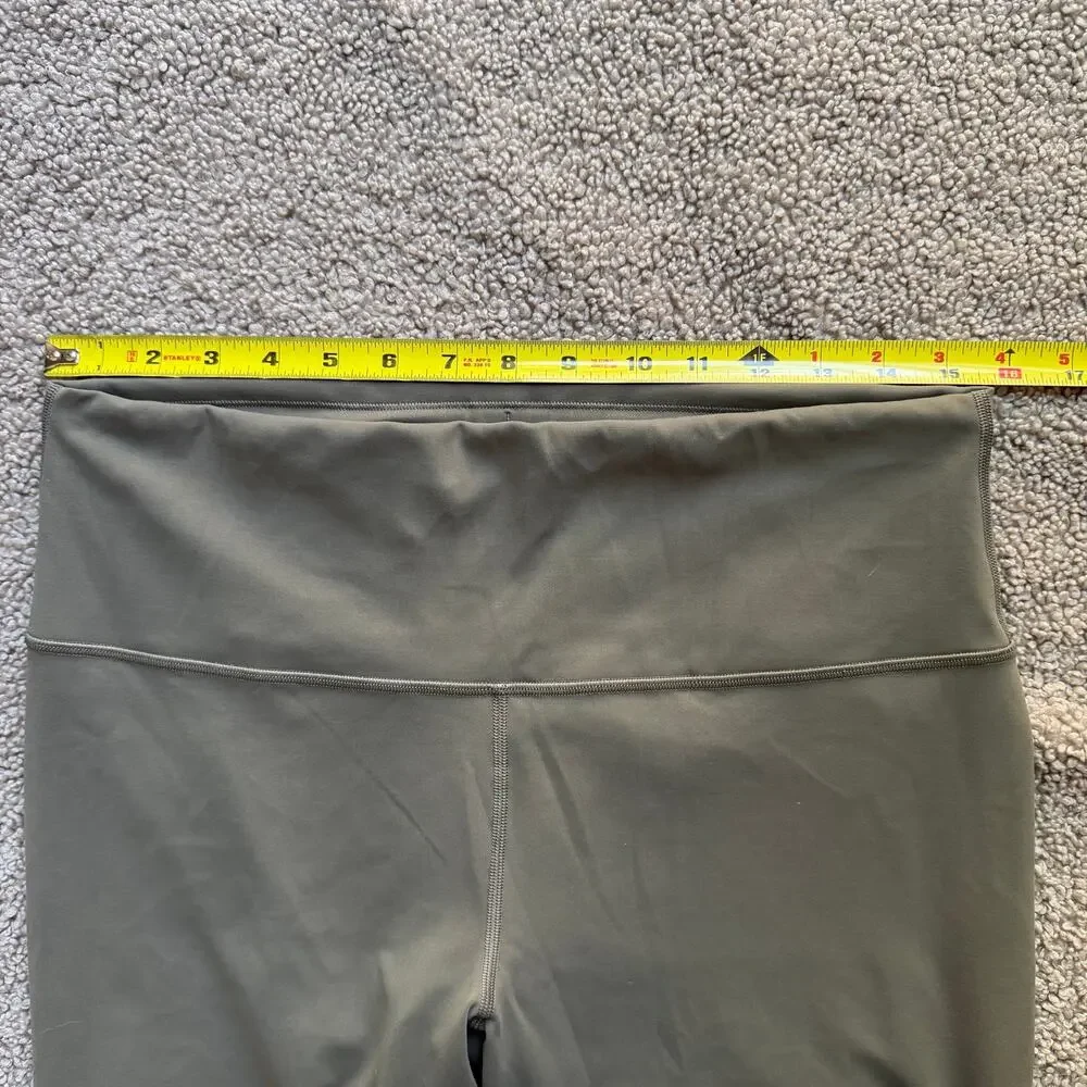 Lululemon Women’s Wunder Train High Rise Tight 25” Olive Green Leggings Size 14 - Picture 5 of 9